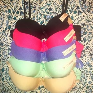 247 Frenzy Women's Essential's Mamia Ultra Full Coverage Lace Accent Bras